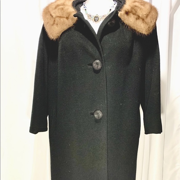 Jackets & Blazers - Vintage All Cashmere Mink Coat 60’s